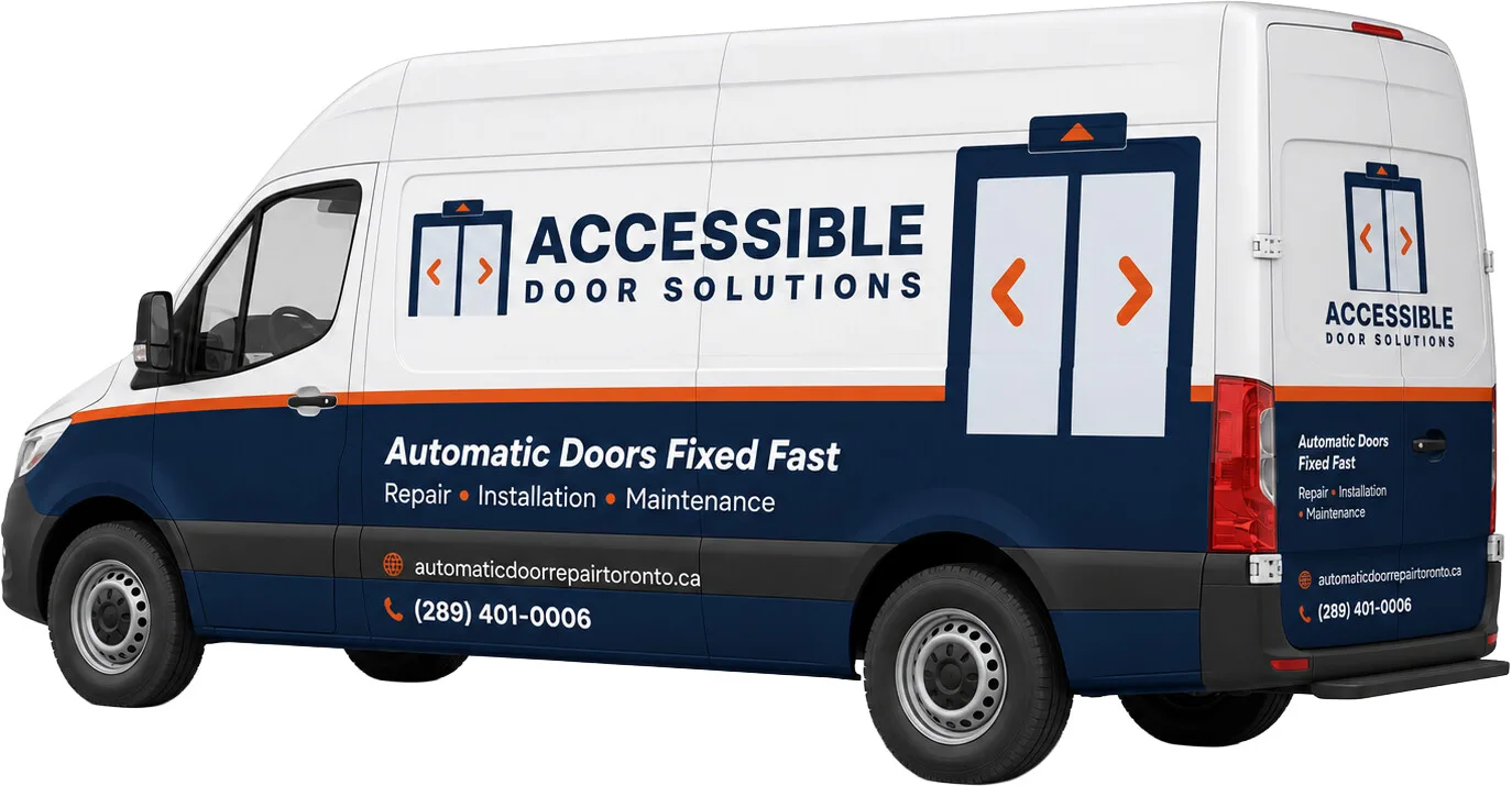 Accessible Door Solutions branded service van